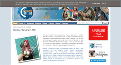 Desktop Screenshot of coloureddust.com.pl
